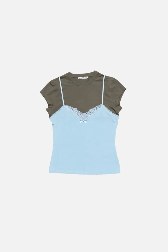 T-shirtar med spetslager