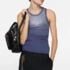 Tanktop med sprayat logotryck