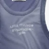 Tanktop med sprayat logotryck