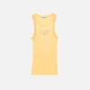 Tanktop med sprayat logotryck