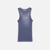 Tanktop med sprayat logotryck