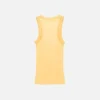 Tanktop med sprayat logotryck