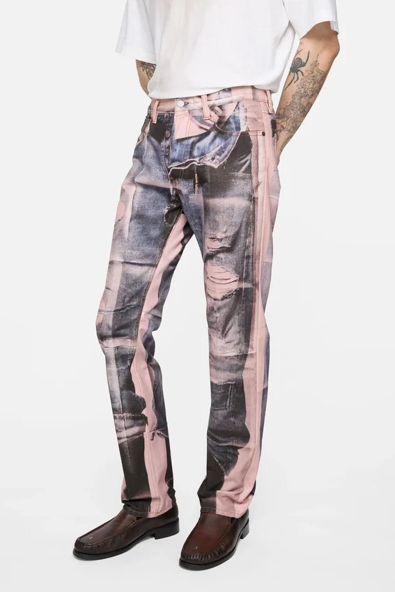 Trompe-l'œil-Jeans – Regular fit