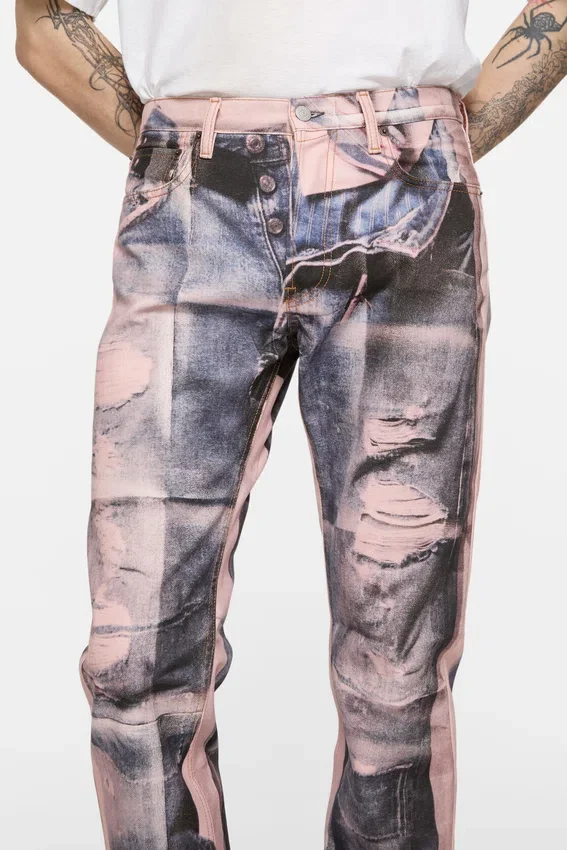 Trompe-l'œil-Jeans – Regular fit