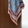Tryckt silkescarf