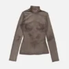 Turtleneck med tryck