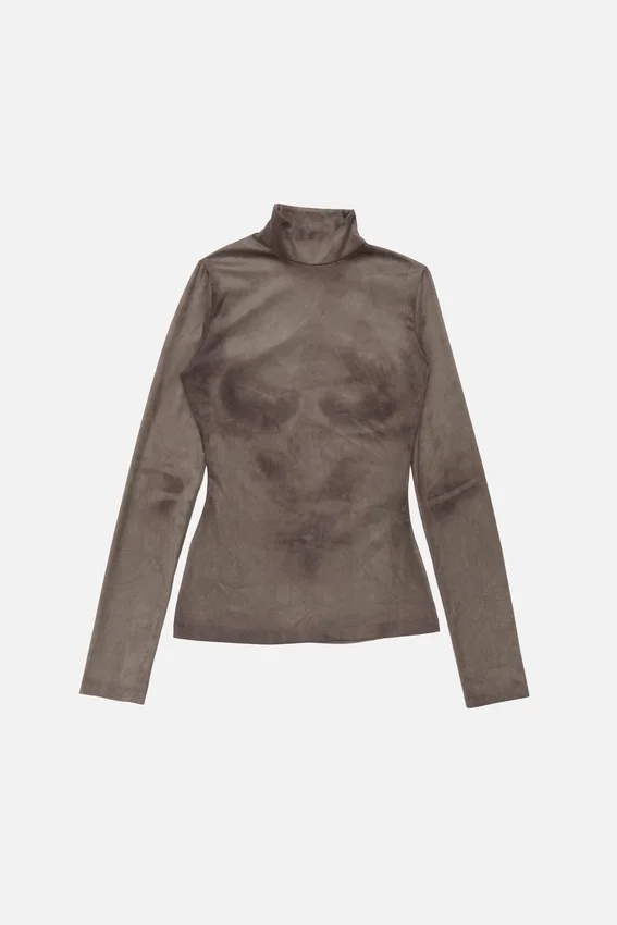 Turtleneck med tryck