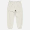 Tvättade fleece-joggingbyxor