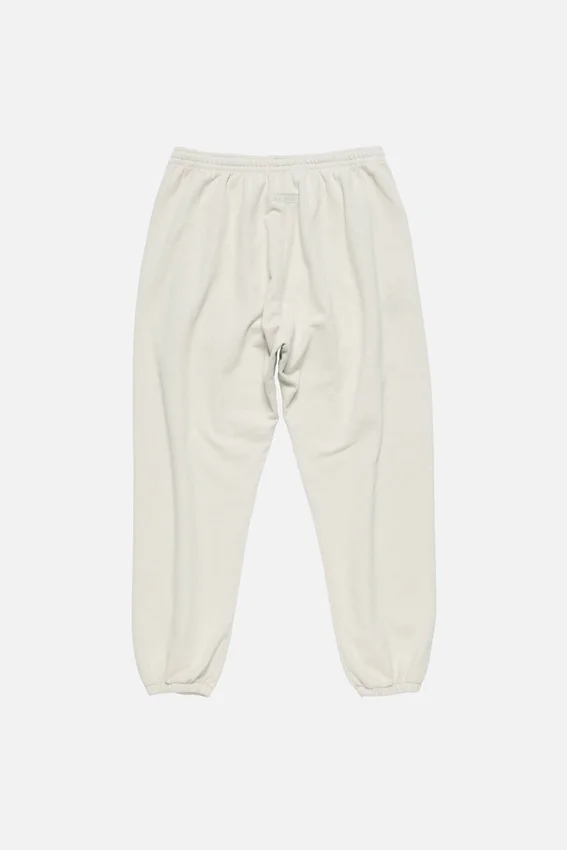 Tvättade fleece-joggingbyxor