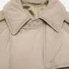Vadderad trenchcoat